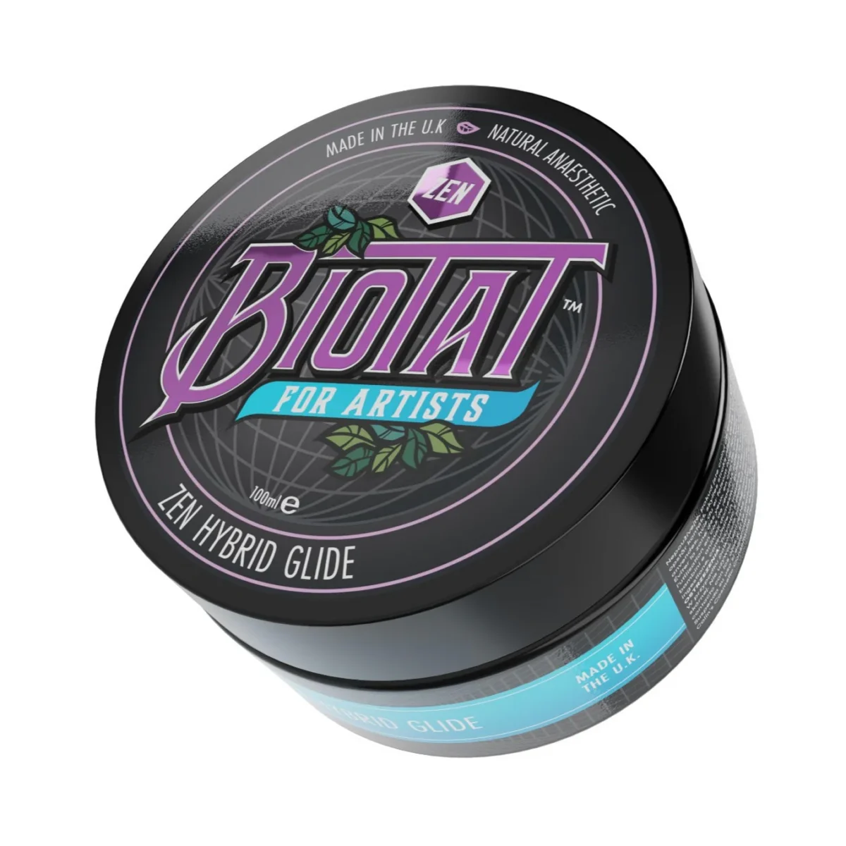 Biotat Numbing HYBRID Tattoo Glide - ZEN  | ביו טאט גלייד היברידי לקעקועים מאלחש טבעי