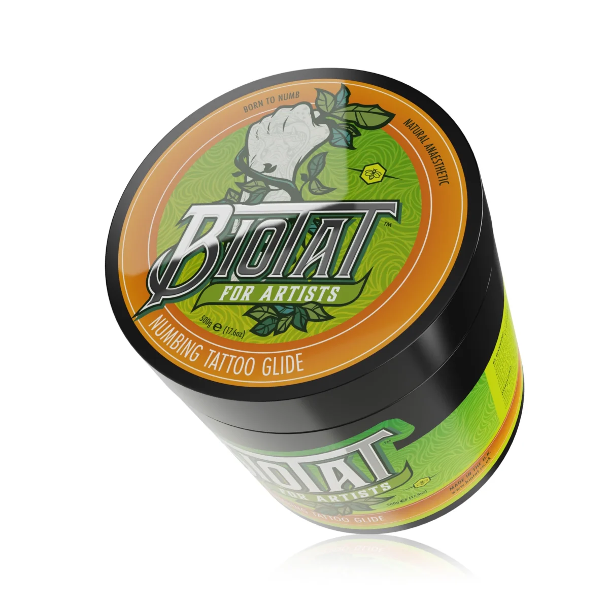 Biotat Natural Numbing Tattoo Glide | ביו טאט גלייד לקעקועים מאלחשת טבעית
