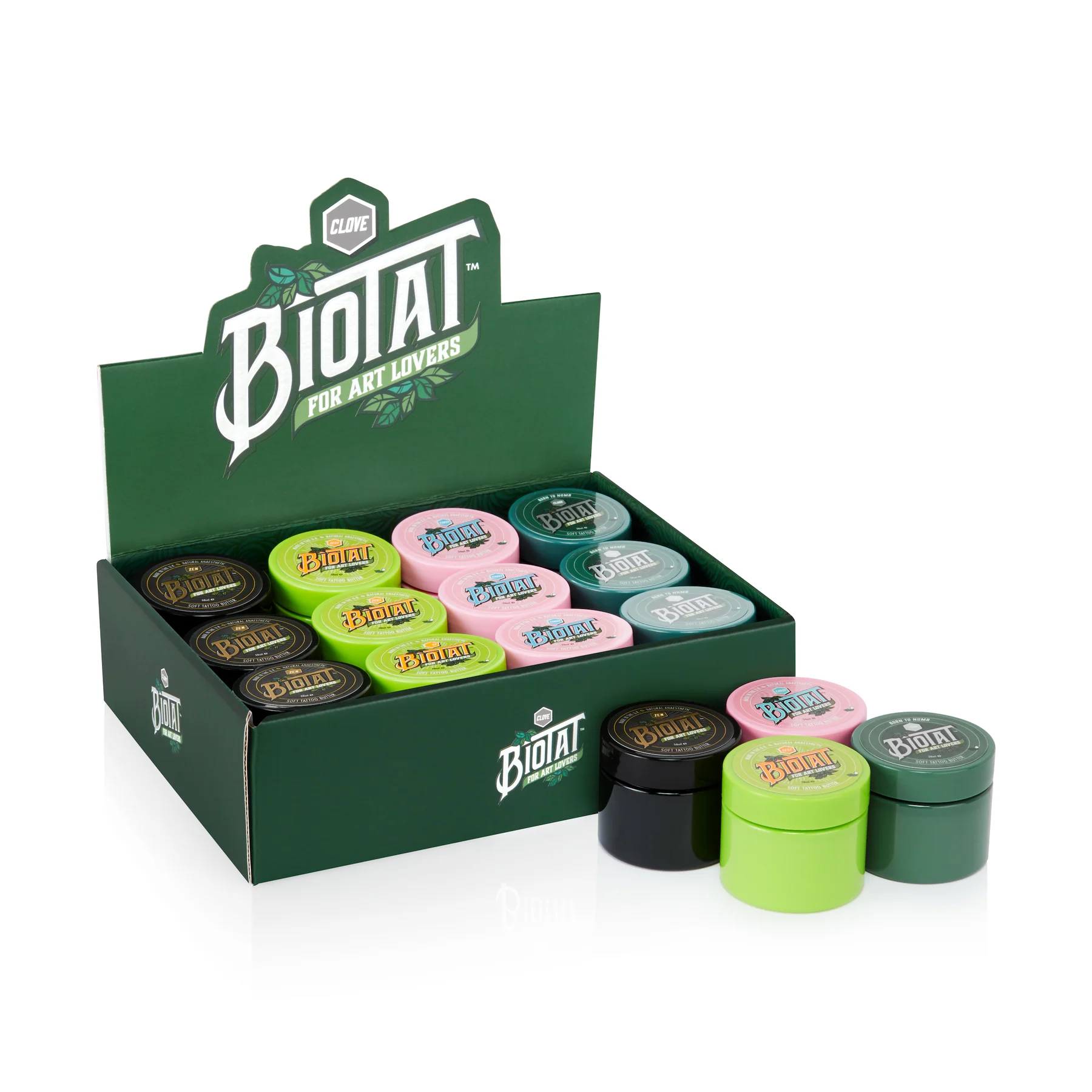 ⁦Biotat Tattoo Butter Balm - Aftercare kit   | ביו טאט משחות החלמה לקעקועים - מארזים לסטודיו⁩ – תמונה ⁦7⁩