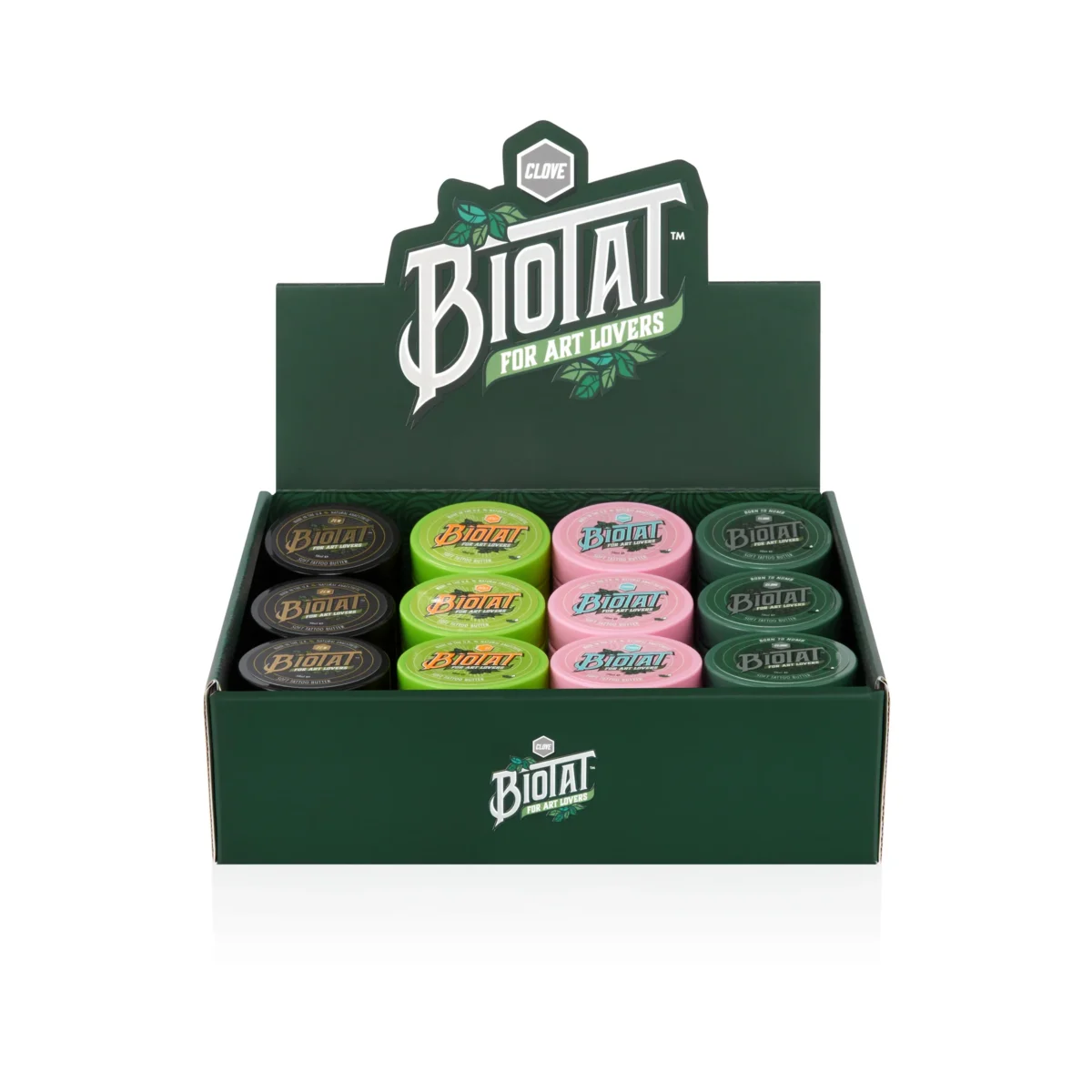 Biotat Tattoo Butter Balm - Aftercare kit   | ביו טאט משחות החלמה לקעקועים - מארזים לסטודיו