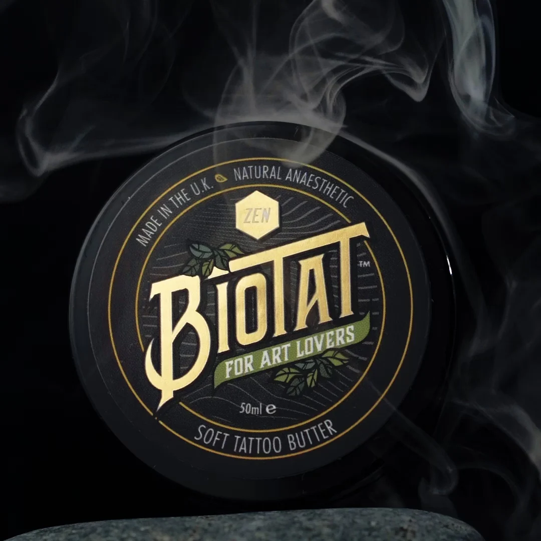 Biotat ZEN Numbing Tattoo Butter  | ביו טאט חמאת זן לקעקועים מאלחשת טבעית