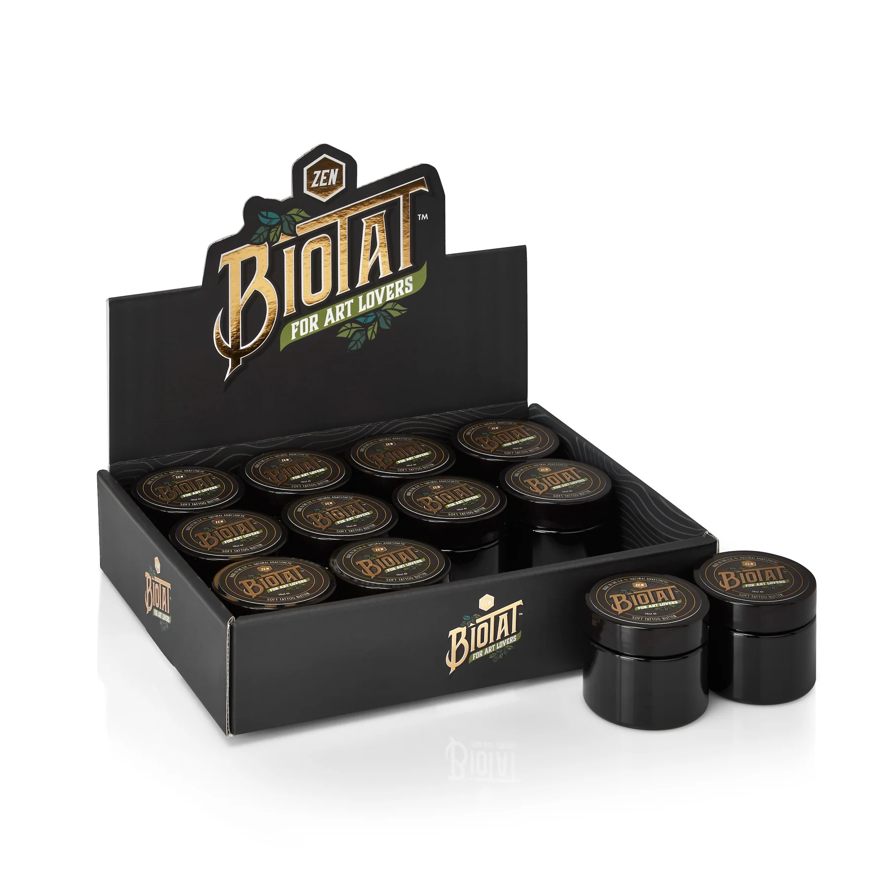 ⁦Biotat Tattoo Butter Balm - Aftercare kit   | ביו טאט משחות החלמה לקעקועים - מארזים לסטודיו⁩ – תמונה ⁦10⁩